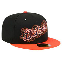 Detroit Tigers New Era Shadow Stitch 59FIFTY Fitted Hat Discount