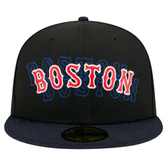 Boston Red Sox New Era Shadow Stitch 59FIFTY Fitted Hat Online