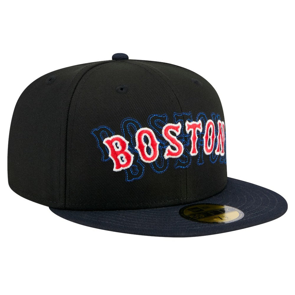 Boston Red Sox New Era Shadow Stitch 59FIFTY Fitted Hat Online
