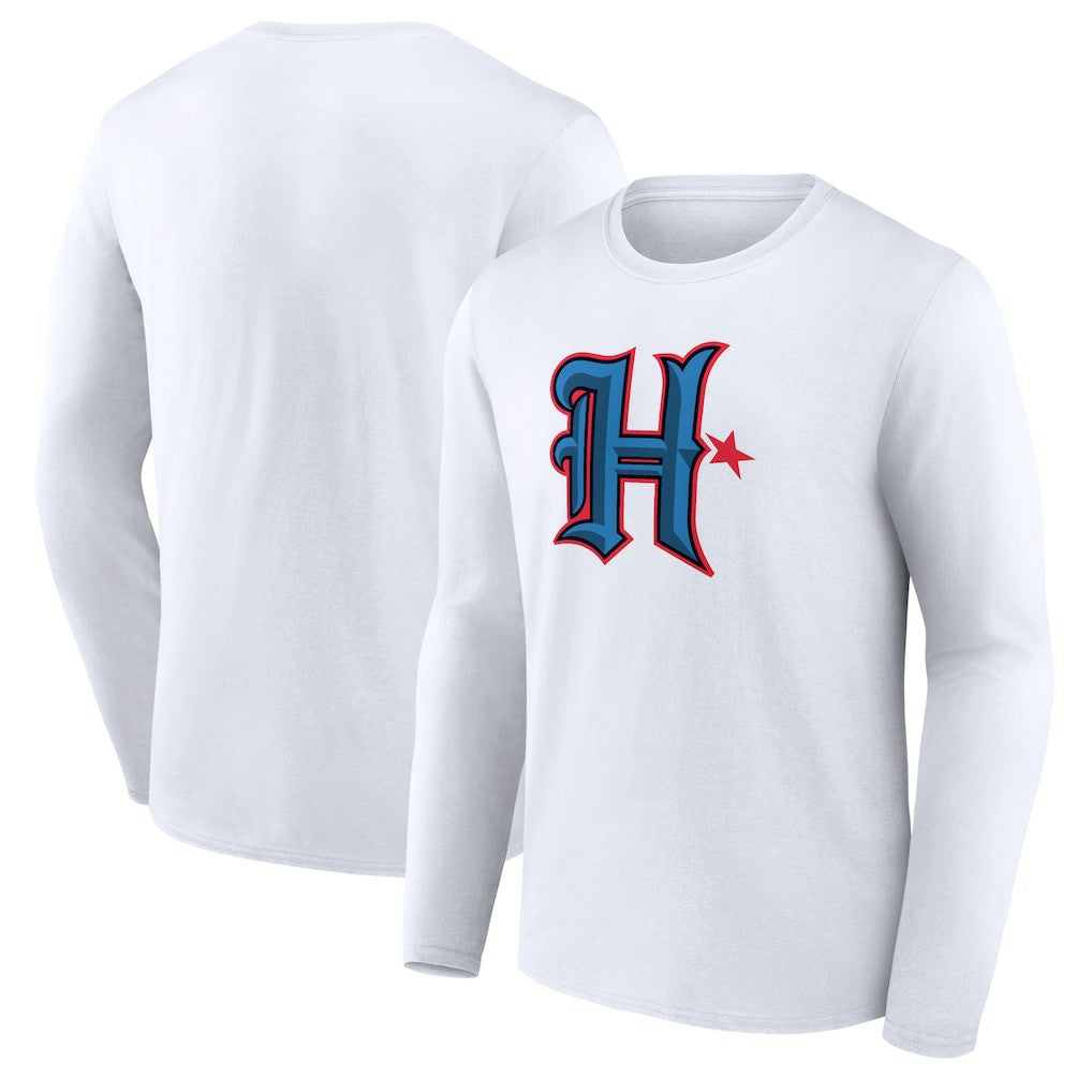 Houston Texans Secondary Logo Long Sleeve T-Shirt - White - NFL