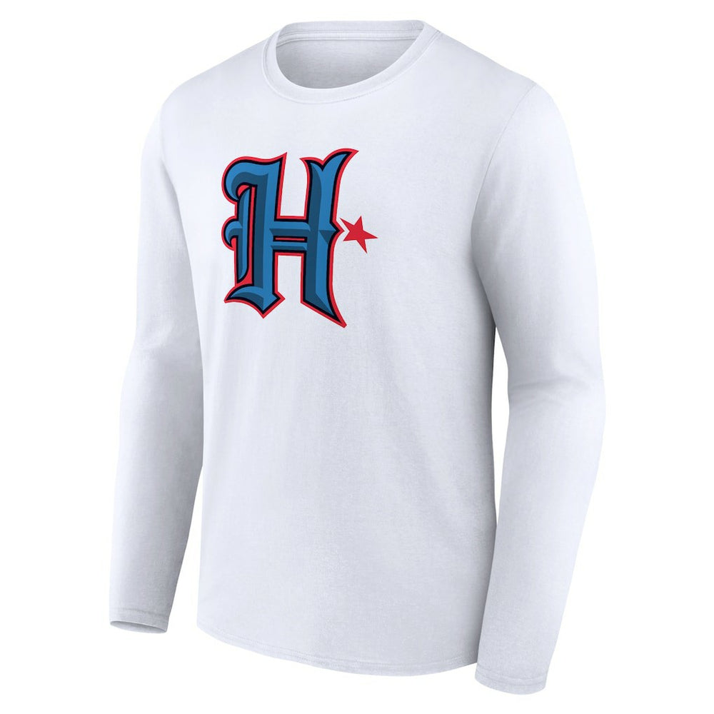 Houston Texans Secondary Logo Long Sleeve T-Shirt - White - NFL