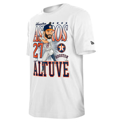 Jose Altuve Houston Astros New Era Caricature T-Shirt Online