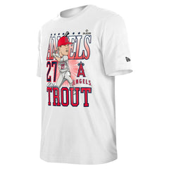 Mike Trout Los Angeles Angels New Era Caricature T-Shirt Outlet