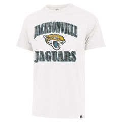 Jacksonville Jaguars '47 Overrun Franklin T-Shirt - White - 47 brand