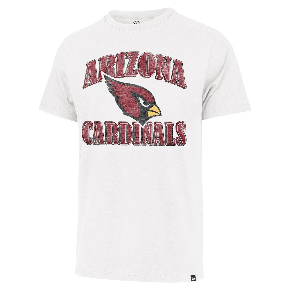 Arizona Cardinals '47 Overrun Franklin T-Shirt - White - 47 brand
