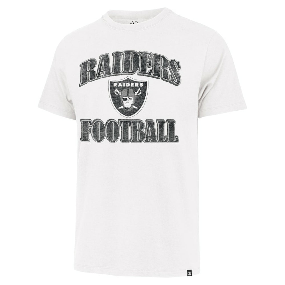 Las Vegas Raiders '47 Overrun Franklin T-Shirt - White - 47 brand