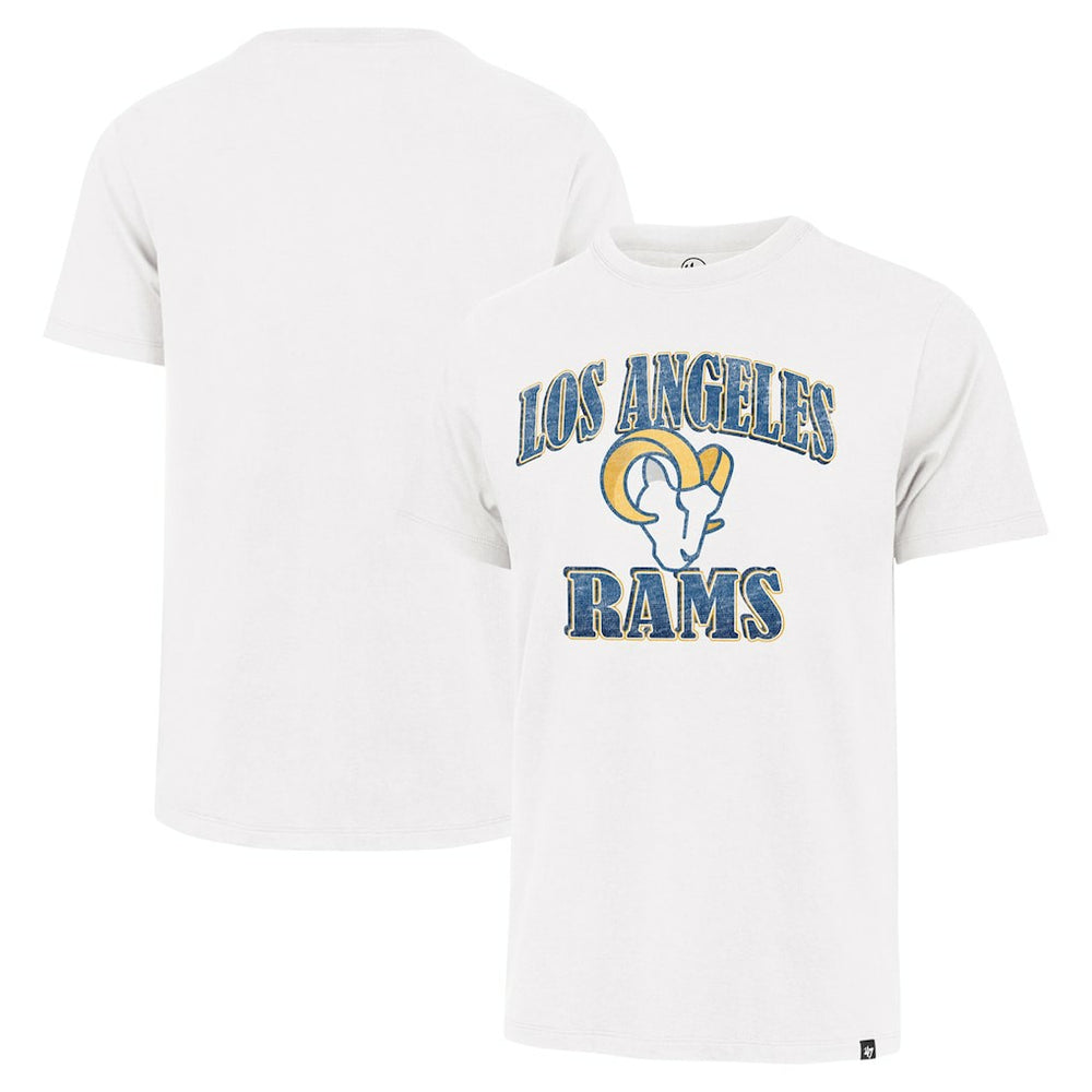 Los Angeles Rams '47 Overrun Franklin T-Shirt - White - 47 brand
