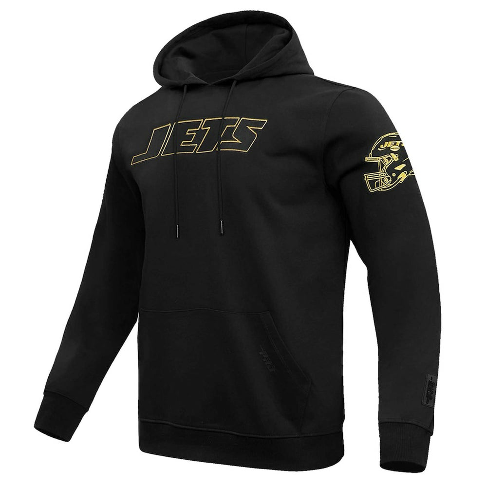New York Jets Pro Standard Classic Chenille Pullover Hoodie - Black - NFL