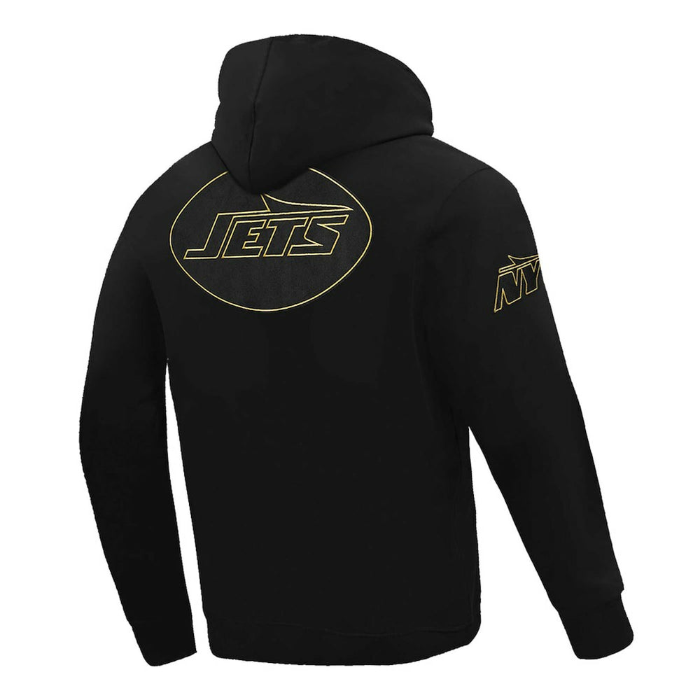 New York Jets Pro Standard Classic Chenille Pullover Hoodie - Black - NFL
