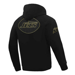New York Jets Pro Standard Classic Chenille Pullover Hoodie - Black - NFL