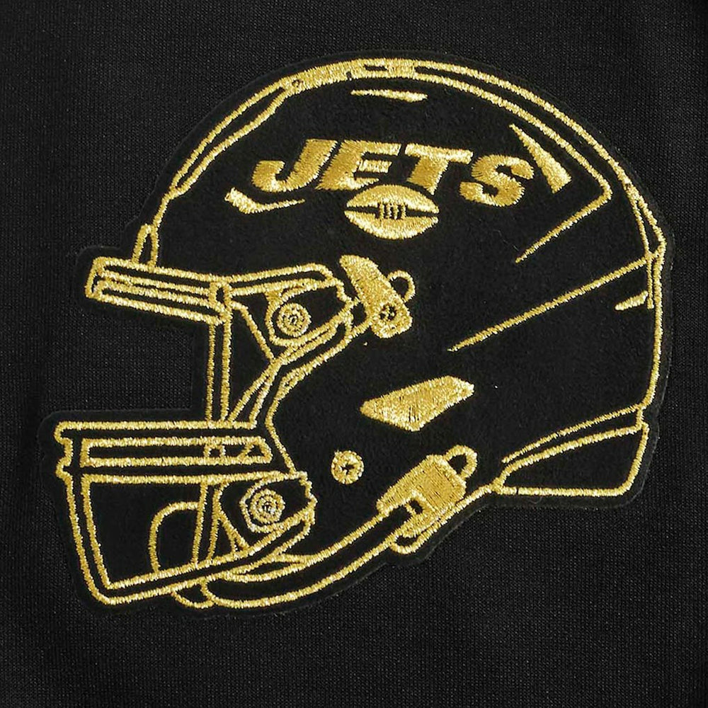 New York Jets Pro Standard Classic Chenille Pullover Hoodie - Black - NFL