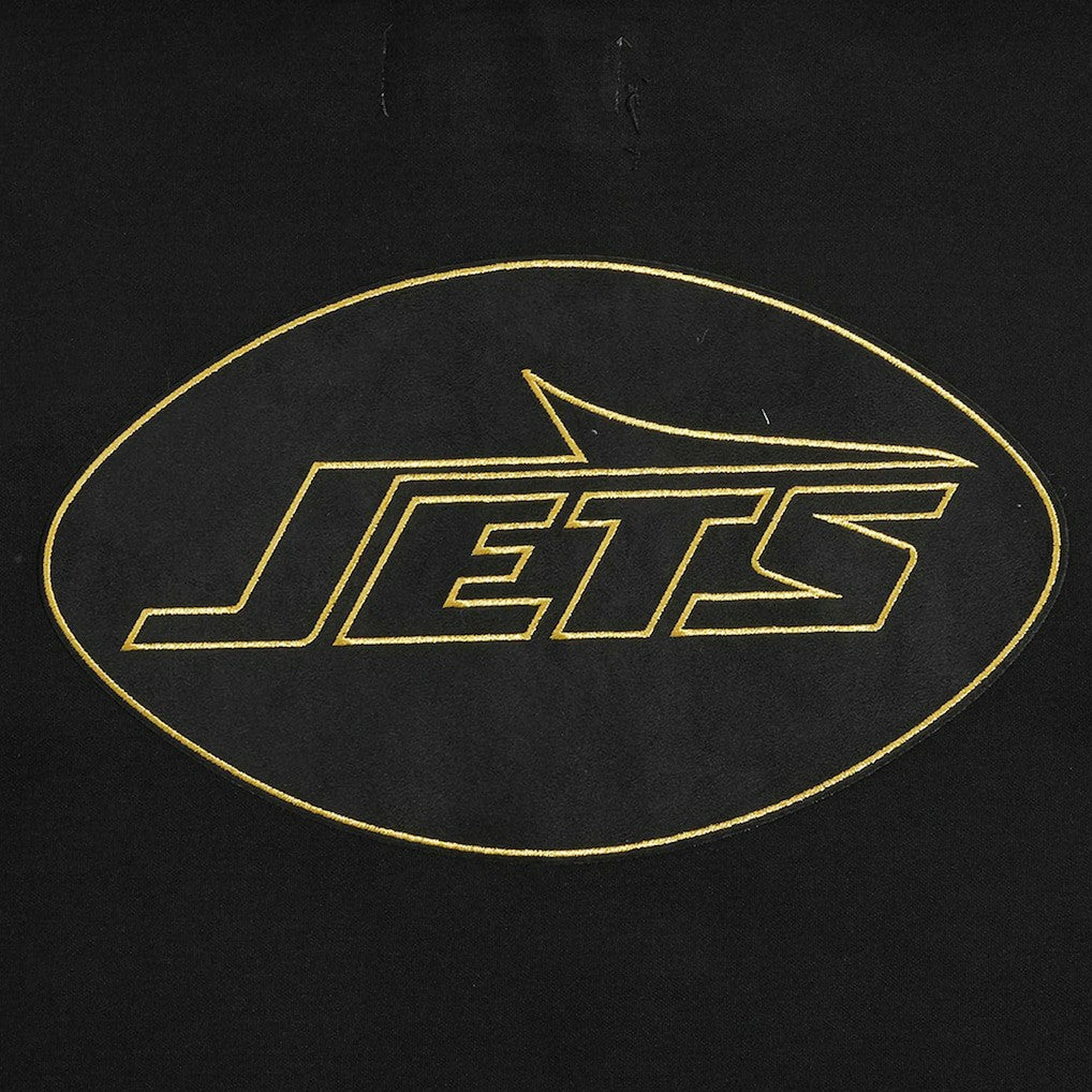 New York Jets Pro Standard Classic Chenille Pullover Hoodie - Black - NFL