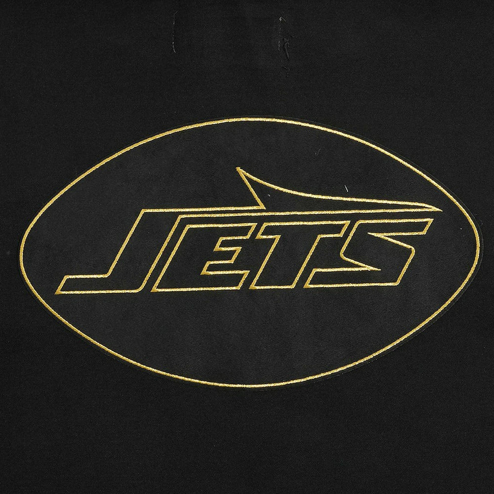 New York Jets Pro Standard Classic Chenille Pullover Hoodie - Black - NFL