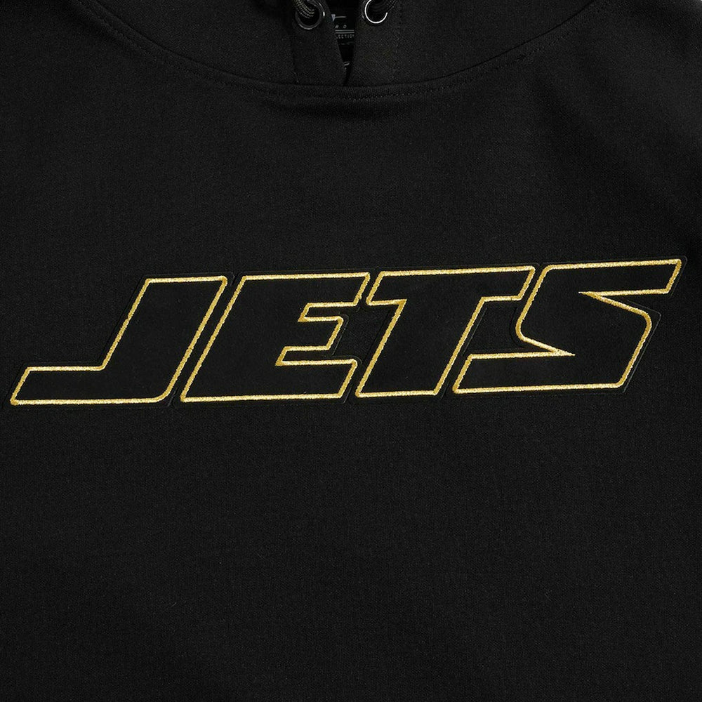 New York Jets Pro Standard Classic Chenille Pullover Hoodie - Black - NFL