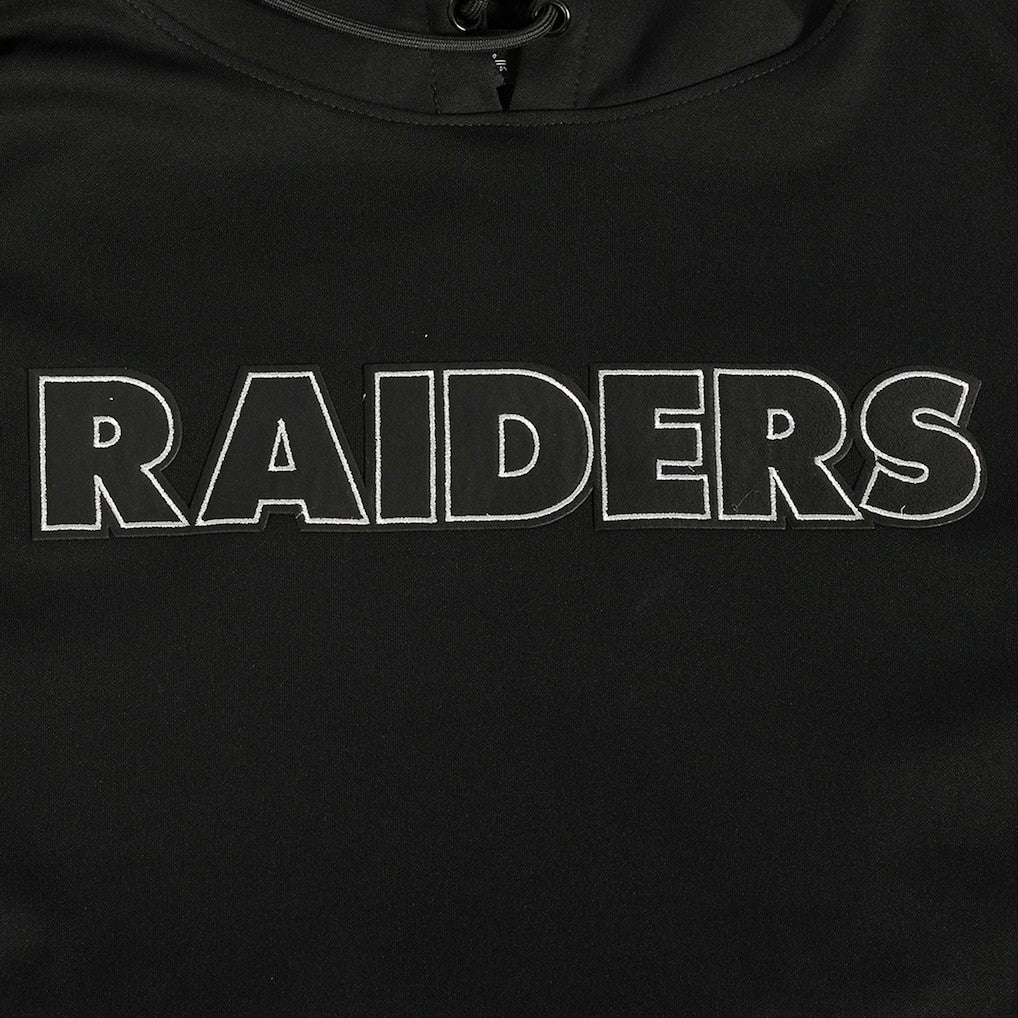 Las Vegas Raiders Pro Standard Classic Chenille Pullover Hoodie - Black - NFL