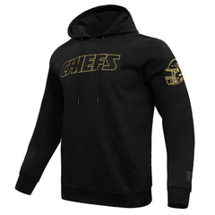 Kansas City Chiefs Pro Standard Classic Chenille Pullover Hoodie - Black - NFL