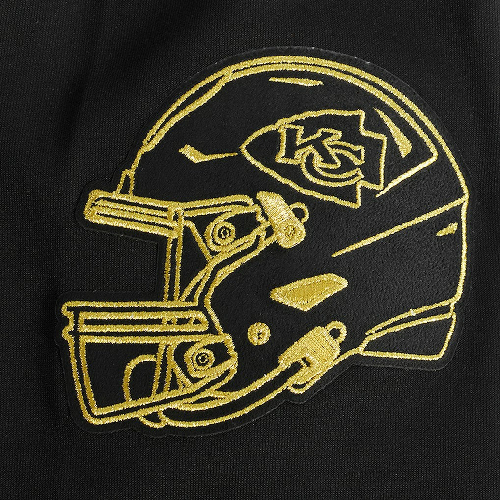 Kansas City Chiefs Pro Standard Classic Chenille Pullover Hoodie - Black - NFL
