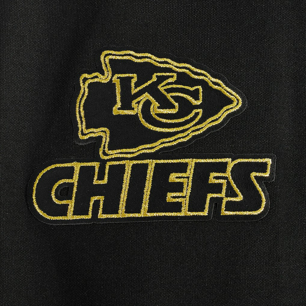 Kansas City Chiefs Pro Standard Classic Chenille Pullover Hoodie - Black - NFL