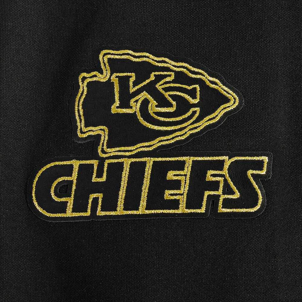 Kansas City Chiefs Pro Standard Classic Chenille Pullover Hoodie - Black - NFL