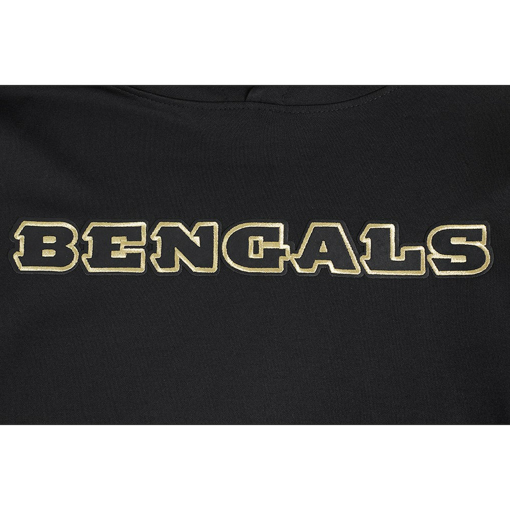 Cincinnati Bengals Pro Standard Classic Chenille Pullover Hoodie - Black - NFL