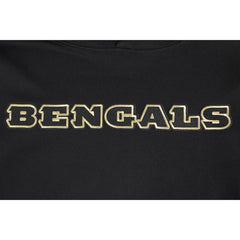 Cincinnati Bengals Pro Standard Classic Chenille Pullover Hoodie - Black - NFL