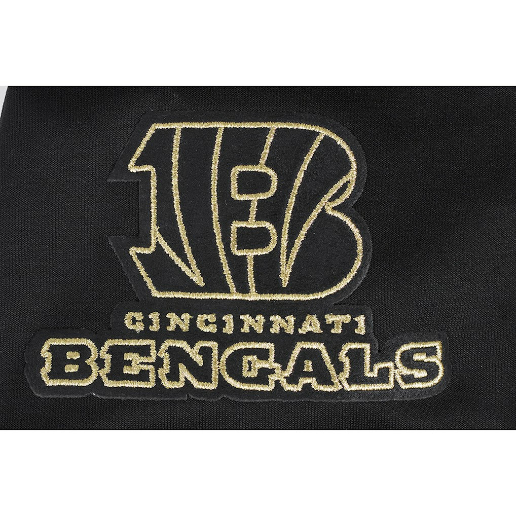 Cincinnati Bengals Pro Standard Classic Chenille Pullover Hoodie - Black - NFL