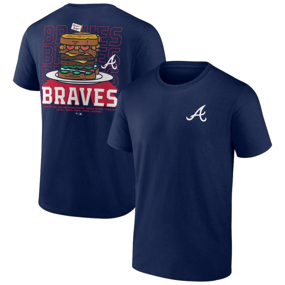 Atlanta Braves Blooper Burger T-Shirt Discount