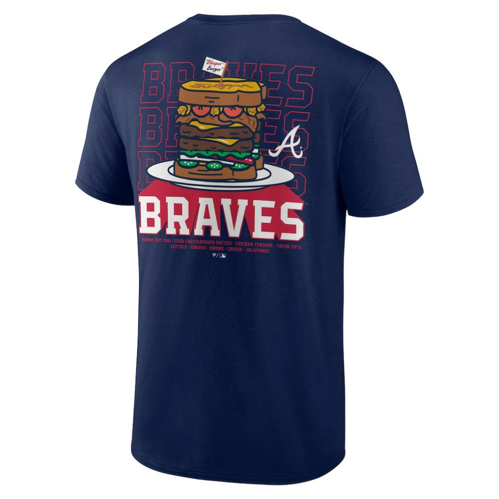 Atlanta Braves Blooper Burger T-Shirt Discount