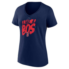 Boston Red Sox Women's Like a BOS V-Neck T-Shirt for sale
