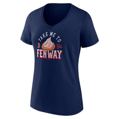 Boston Red Sox Women's Take Me to Fenway V-Neck T-Shirt Discount
