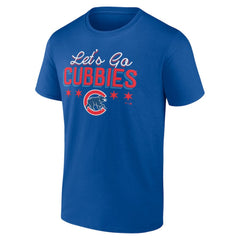 Chicago Cubs Let's Go Cubbies T-Shirt Sale