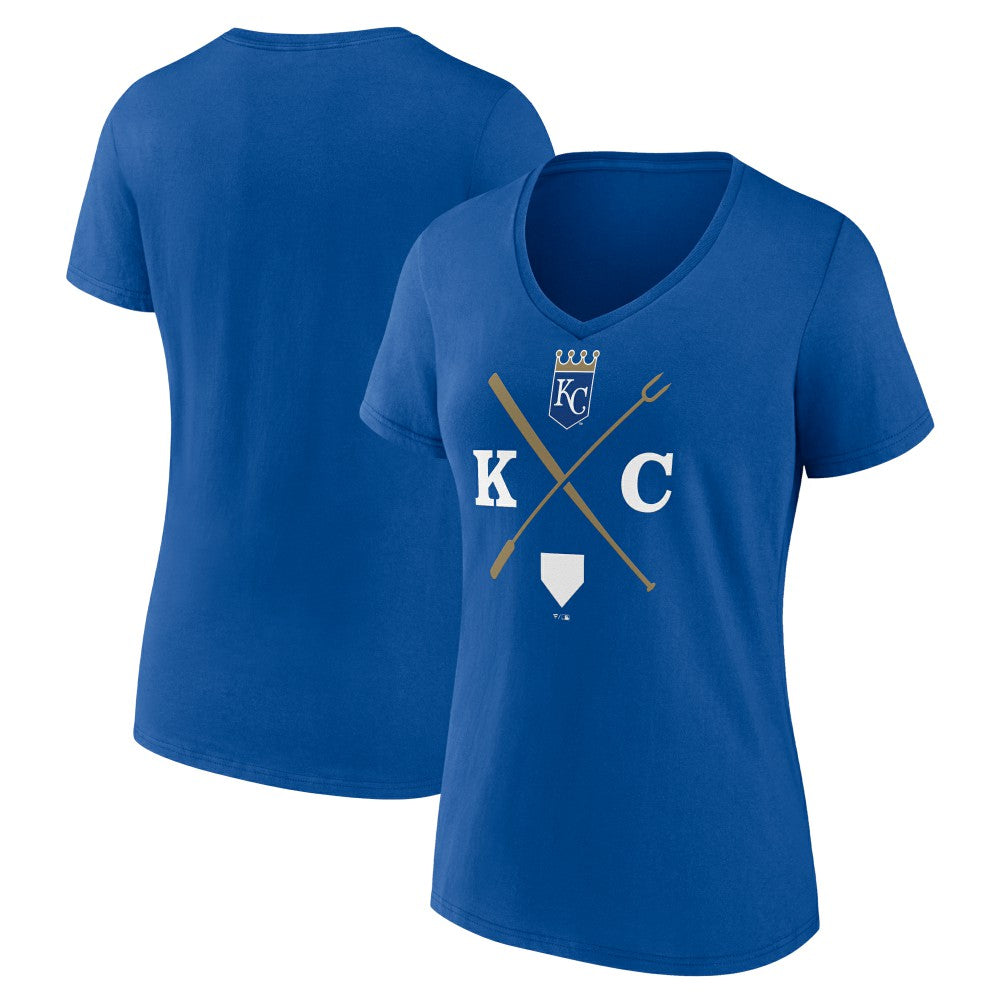 Kansas City Royals Women's KC Local V-Neck T-Shirt Online