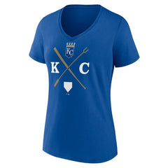 Kansas City Royals Women's KC Local V-Neck T-Shirt Online