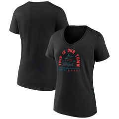 Miami Marlins Women's Our Town V-Neck T-Shirt Near Me