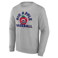 New York Mets Big Apple Baseball Pullover Sweatshirt Discount