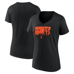 San Francisco Giants Women's Gigantes V-Neck T-Shirt Online