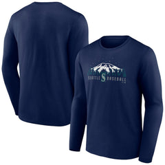 Seattle Mariners Mountains Long Sleeve T-Shirt Online