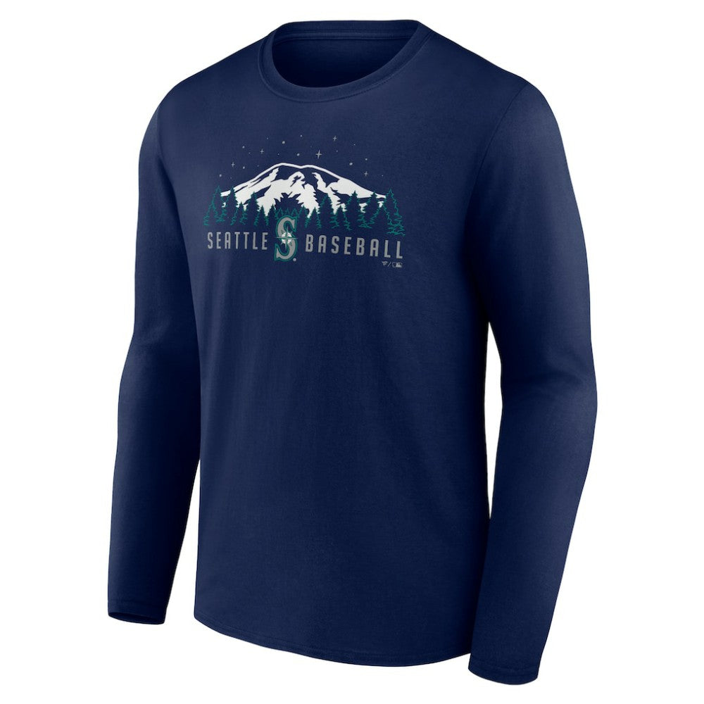Seattle Mariners Mountains Long Sleeve T-Shirt Online