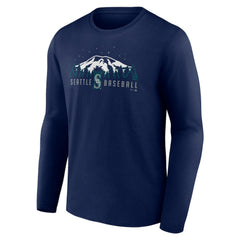 Seattle Mariners Mountains Long Sleeve T-Shirt Online