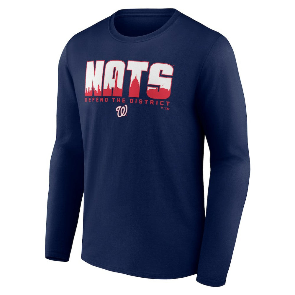 Washington Nationals Defend the District Long Sleeve T-Shirt Sale