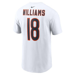 Caleb Williams Chicago Bears Name & Number T-Shirt - White - Nike