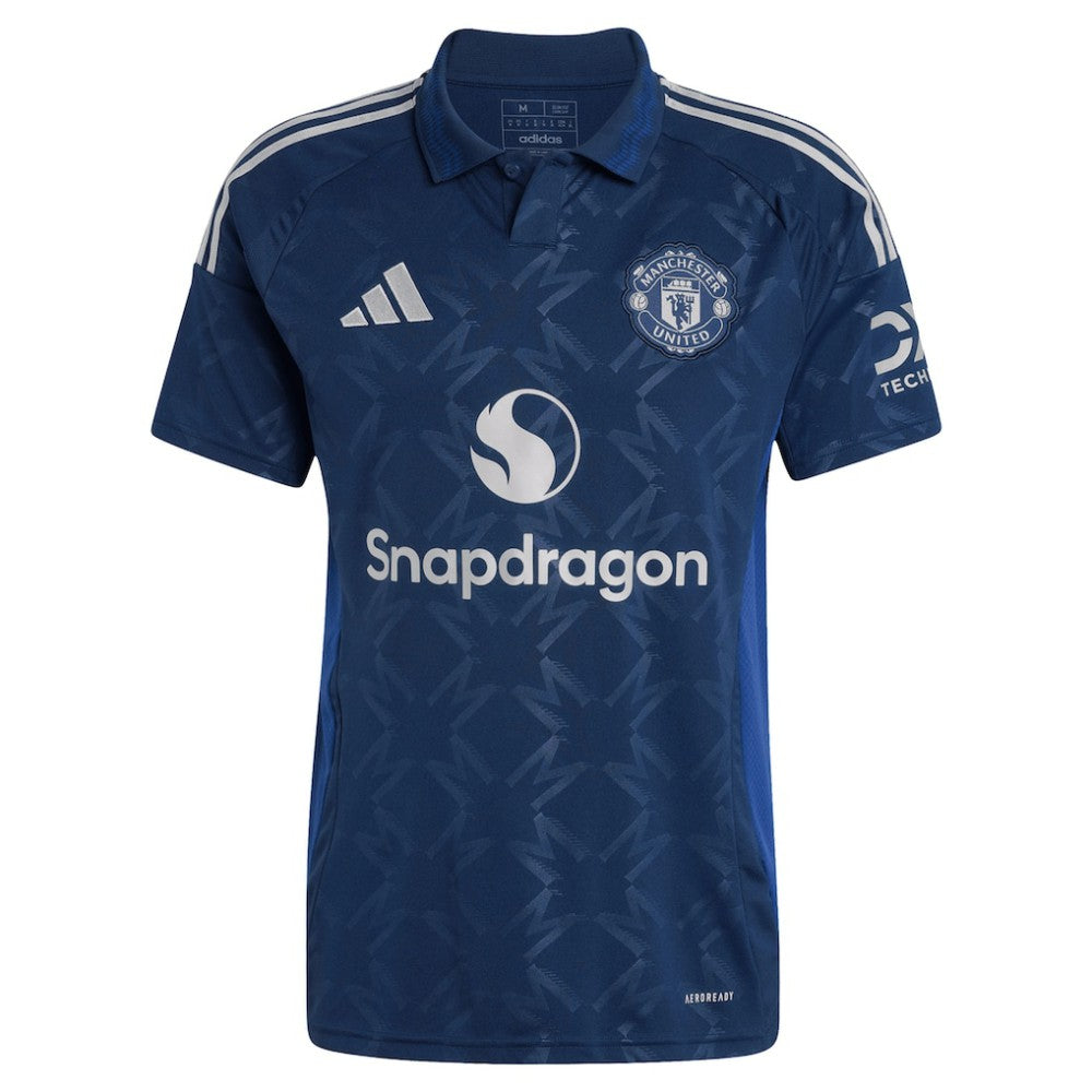 Adidas - Manchester United 2024/25 Away Replica Custom Jersey - Navy