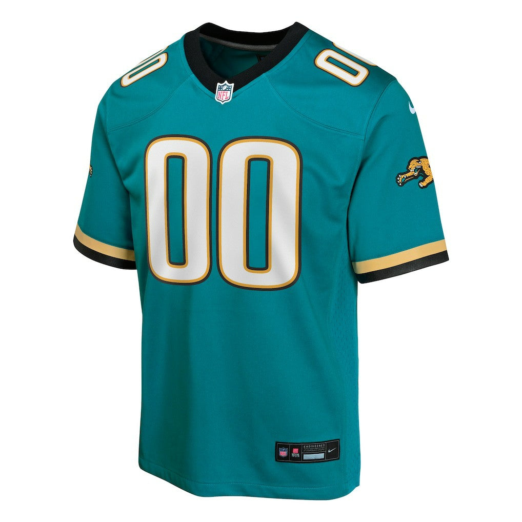 Jacksonville Jaguars Youth Prowler Throwback Custom Game Jersey - Teal - Nike