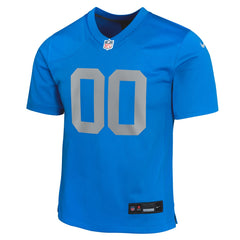 Detroit Lions Youth Alternate Custom Game Jersey - Blue - Nike