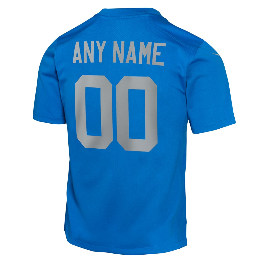 Detroit Lions Youth Alternate Custom Game Jersey - Blue - Nike