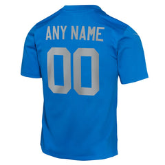 Detroit Lions Youth Alternate Custom Game Jersey - Blue - Nike