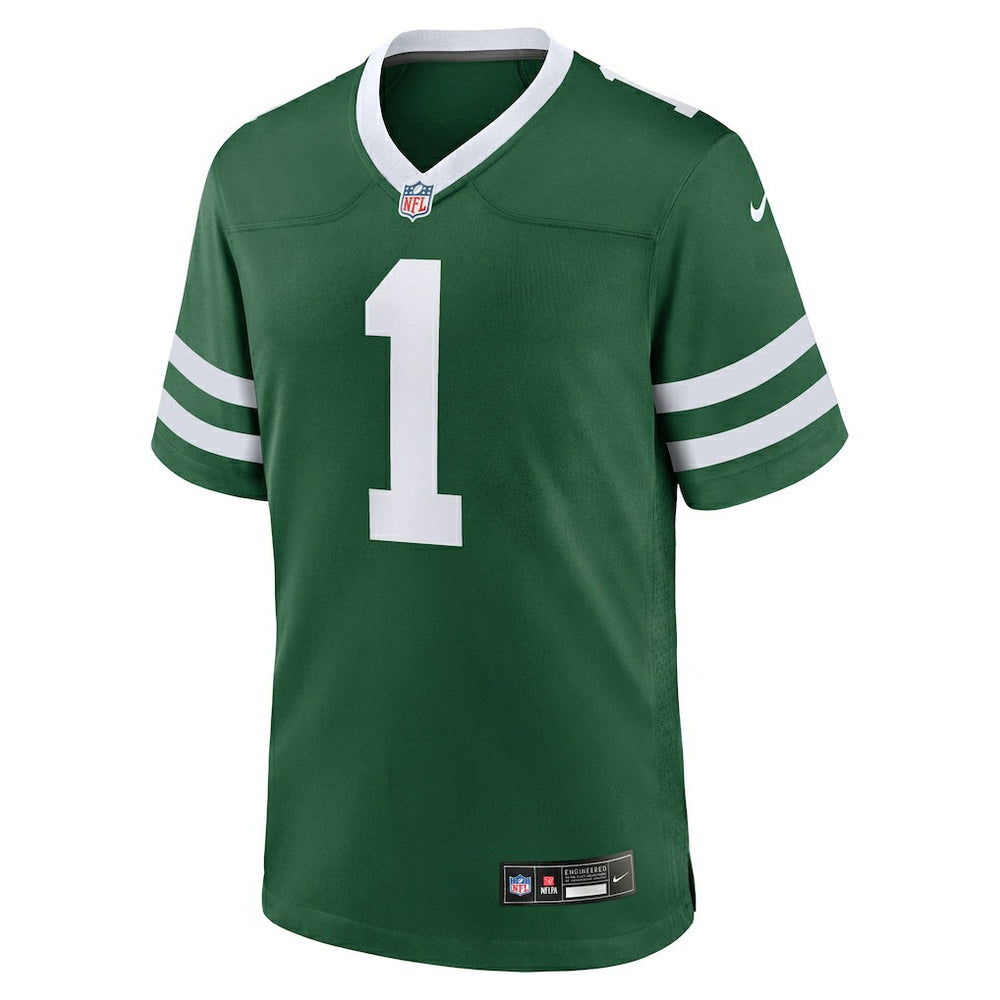 New York Jets #1 Dad Game Jersey - Legacy Green - Nike