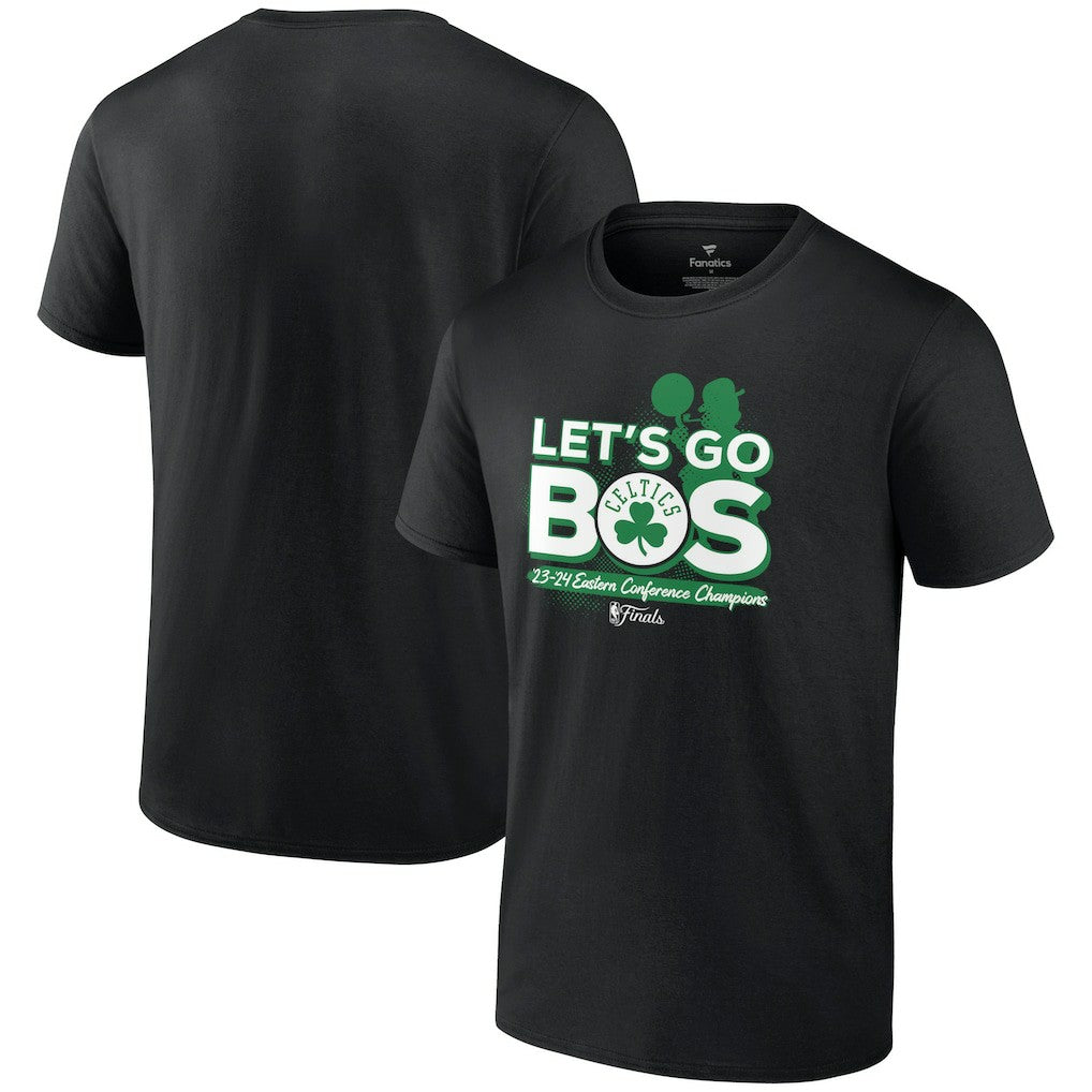 Fanatics Boston Celtics 2024 Eastern Conference Champions Layup Drill T-Shirt Black