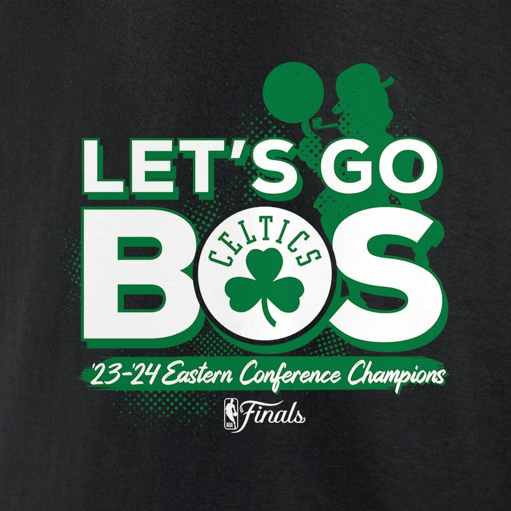 Fanatics Boston Celtics 2024 Eastern Conference Champions Layup Drill T-Shirt Black