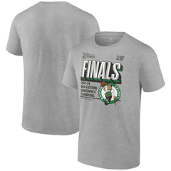 Fanatics Boston Celtics 2024 Eastern Conference Champions Locker Room Post Up Move T-Shirt Steel